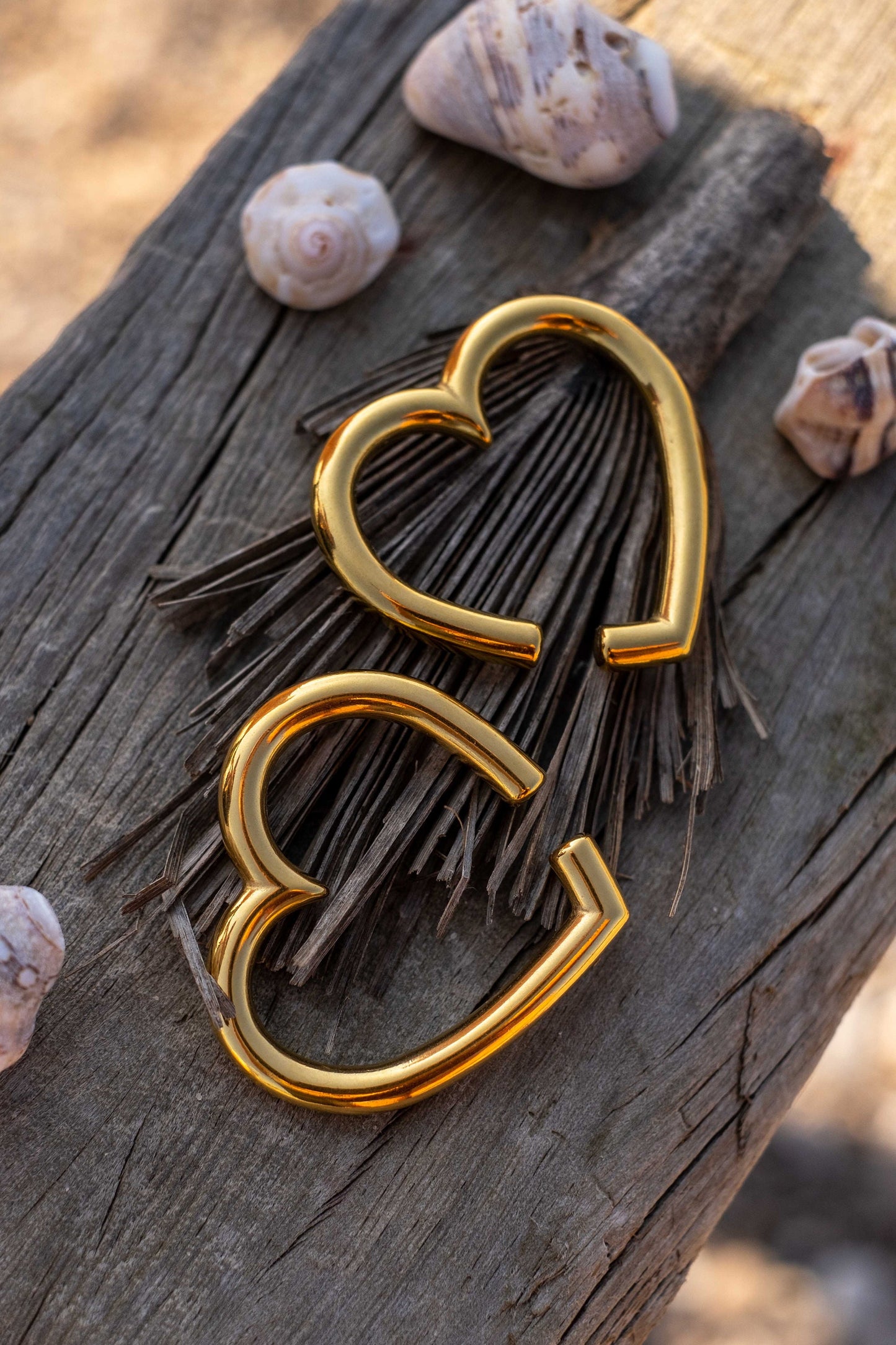 Ear Weights "Hearts"