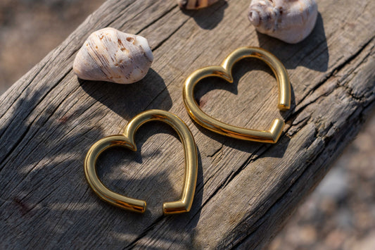 Ear Weights "Hearts"