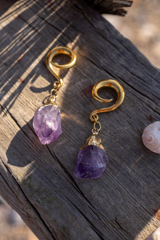 Ear Weights "Natural Violet"