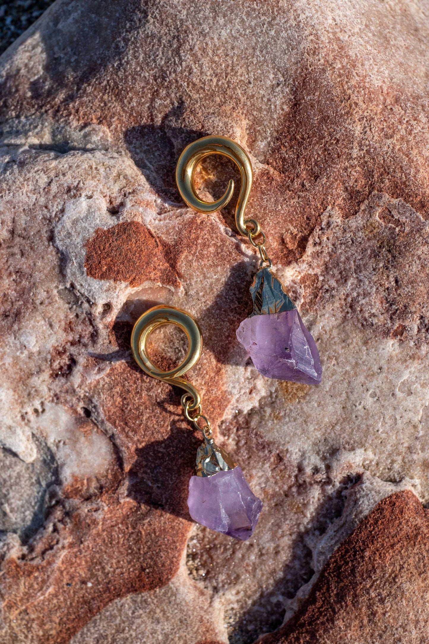 Ear Weights "Natural Violet"